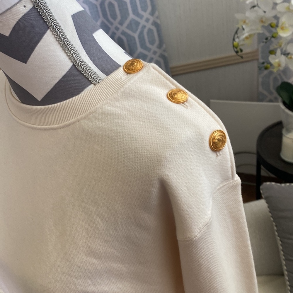 Gucci Oversized Sweatshirt Ivory - Picture 2 of 6
